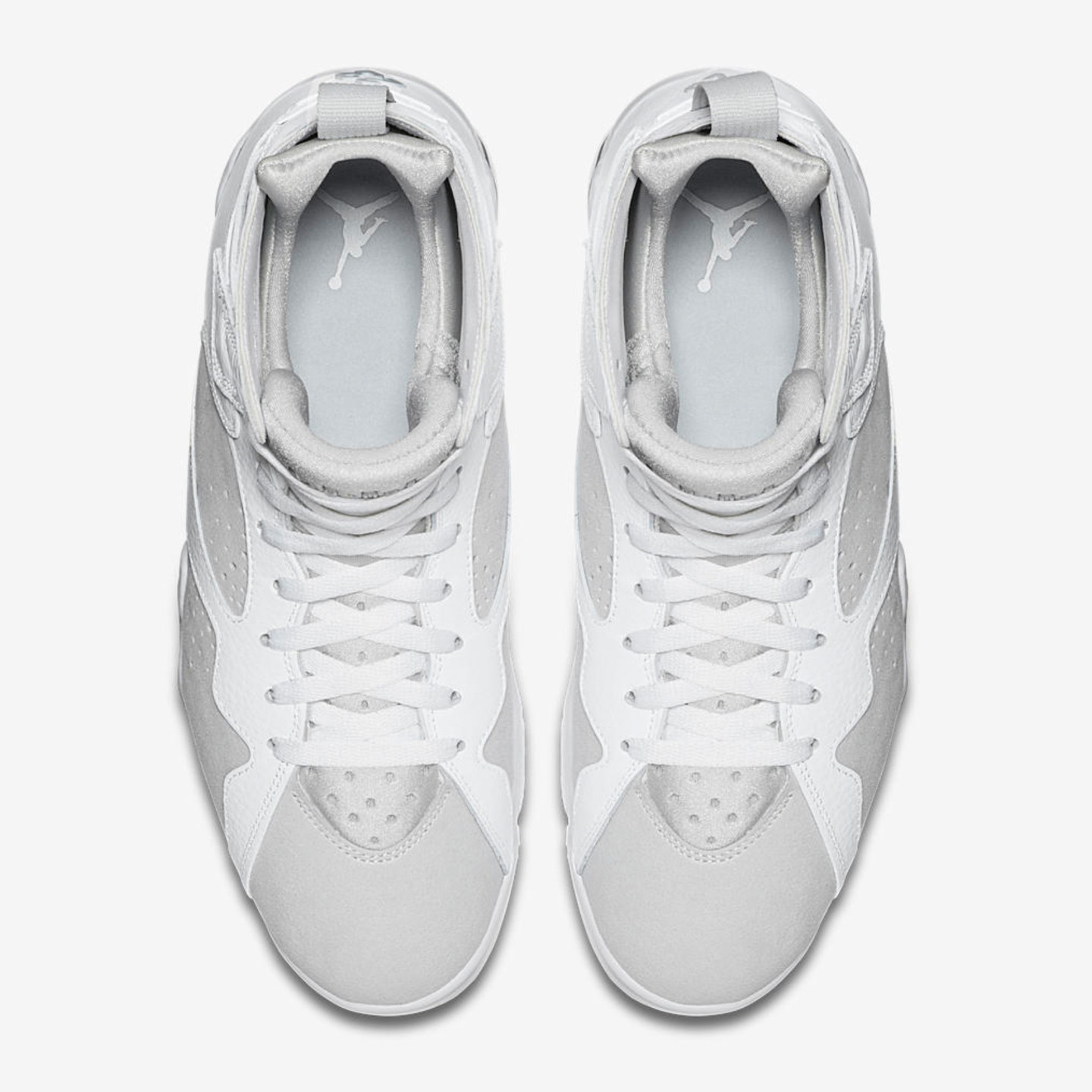 Jordan Air Jordan 7 Retro 'Pure Money' White / Metallic Silver 304775-120-42.5