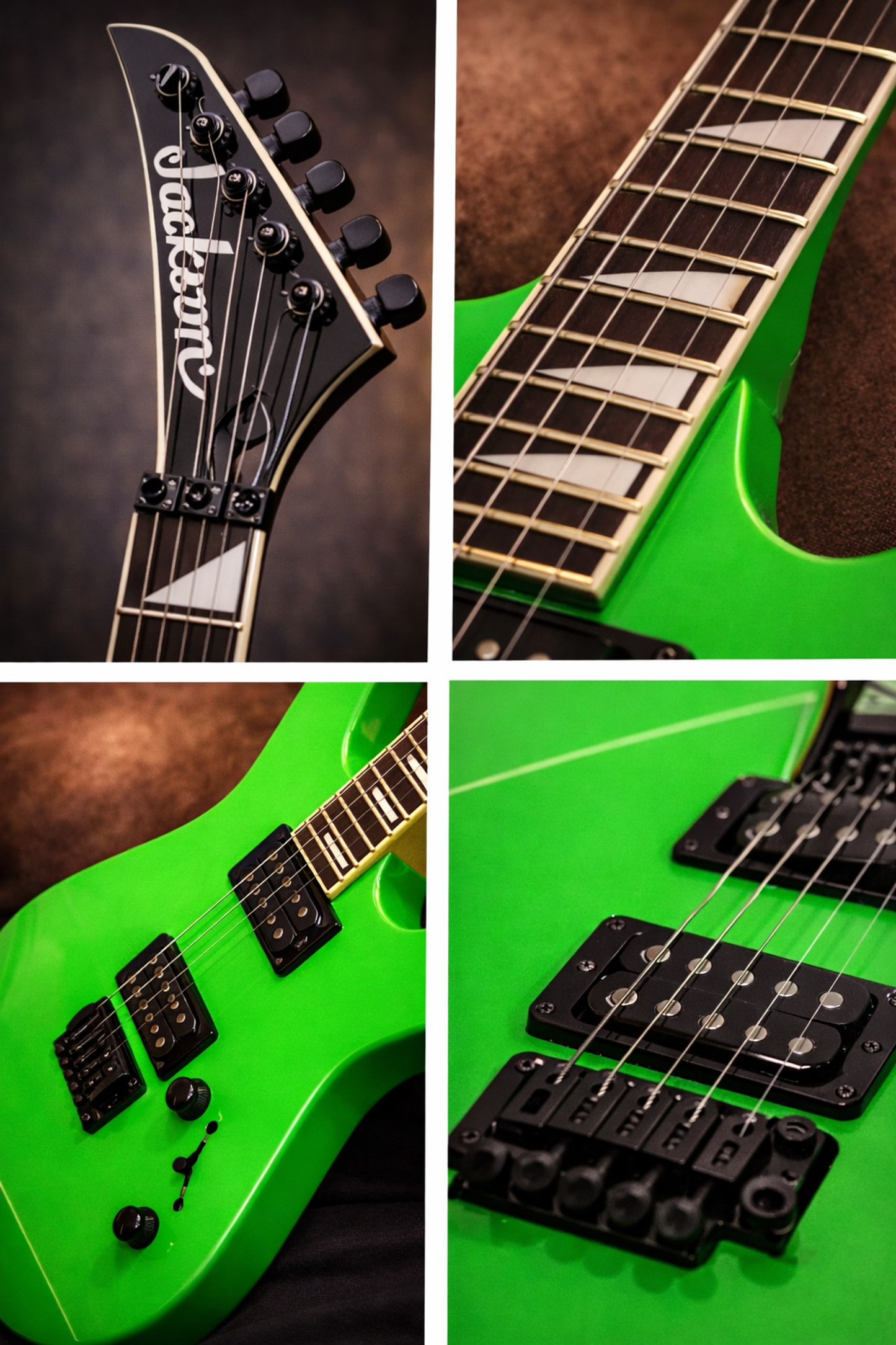 Jackson JS1X Dinky Minion Neon Green