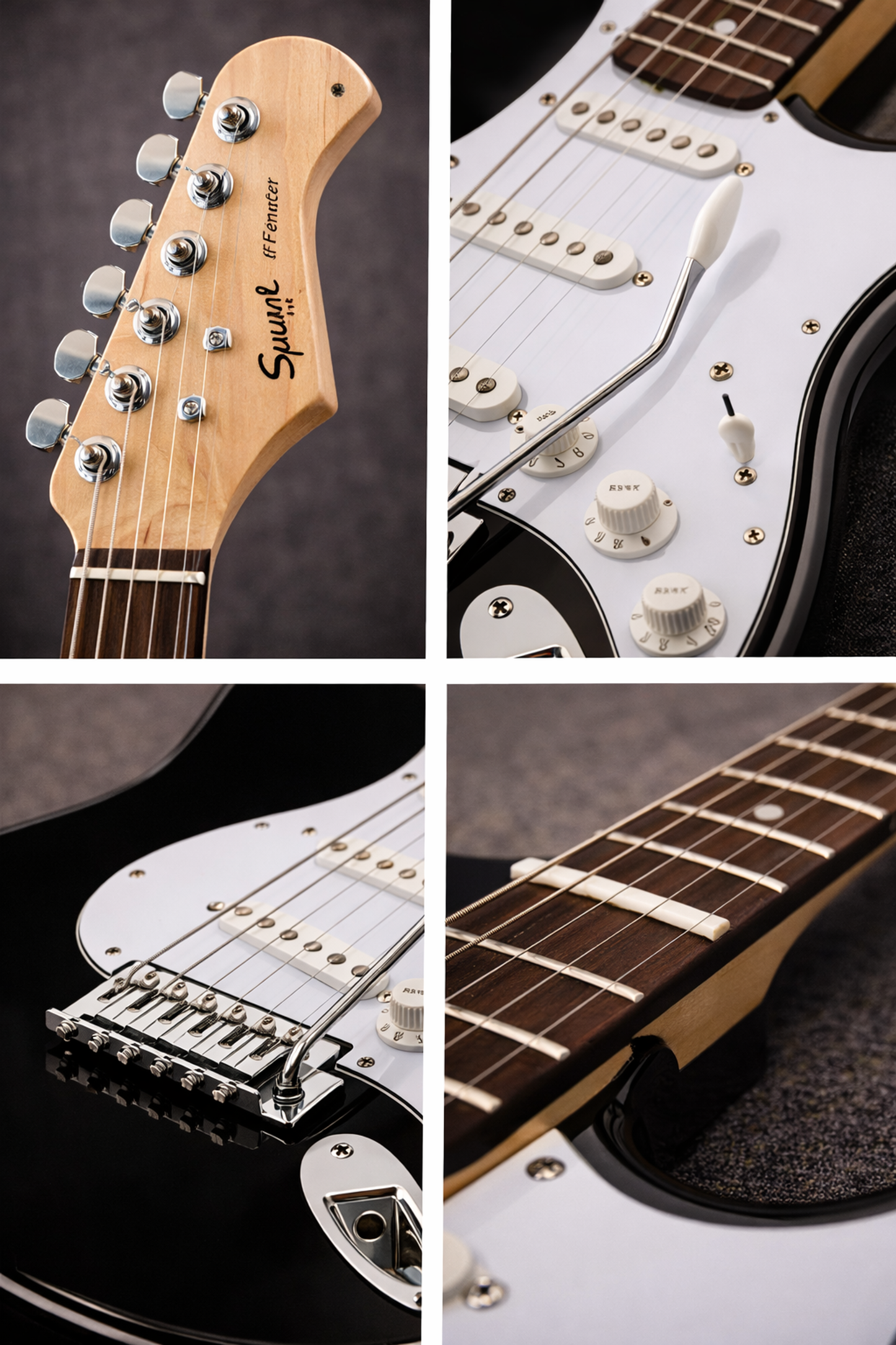 Harley Benton ST-20 BK E-Gitarre