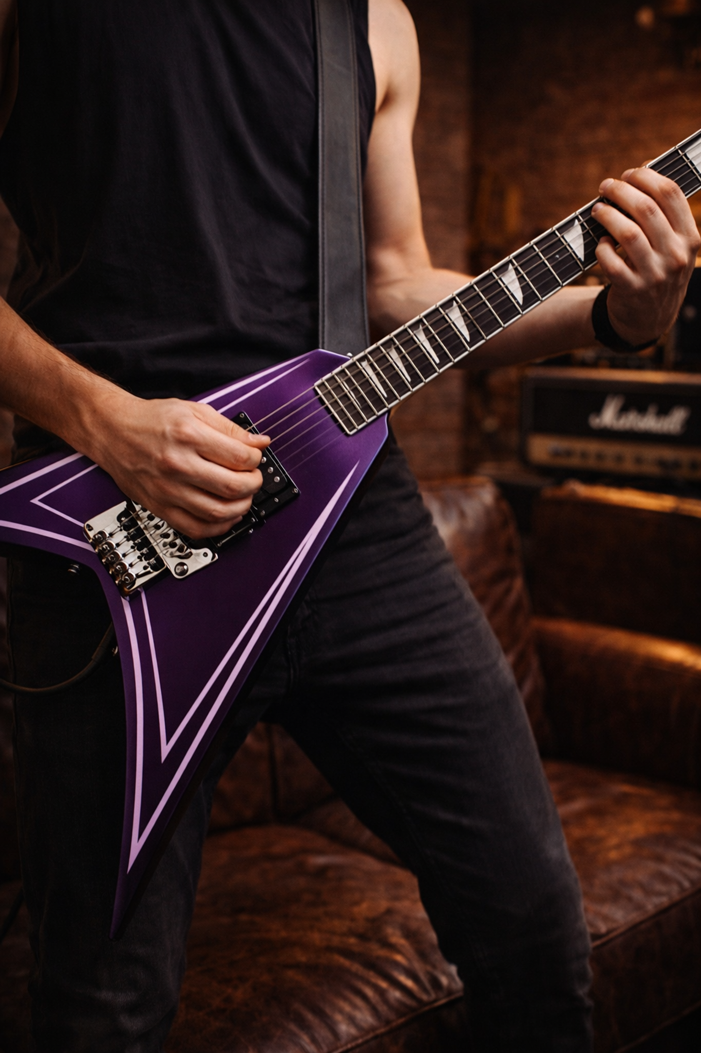 ESP LTD Alexi Hexed Sawtooth LH
