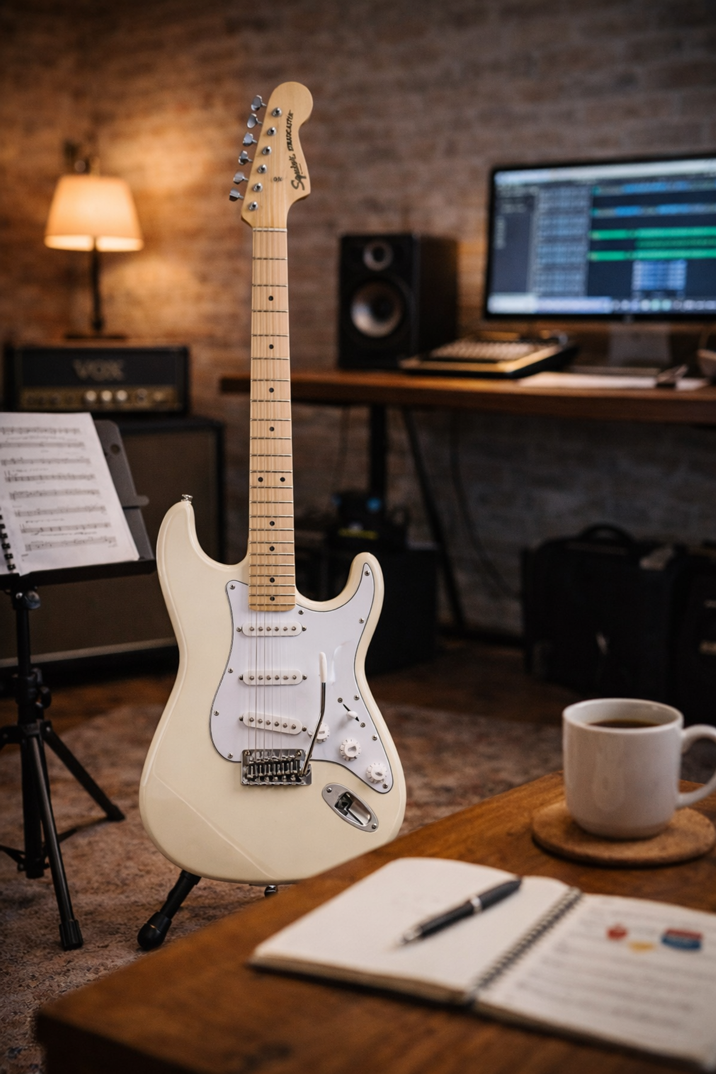 Squier Affinity Strat MN OW