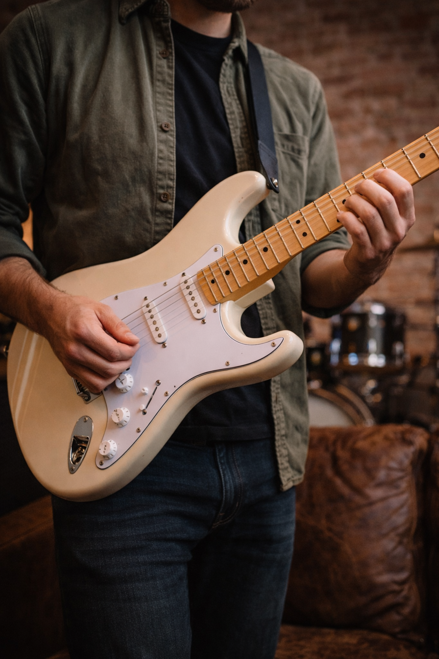 Squier Affinity Strat MN OW