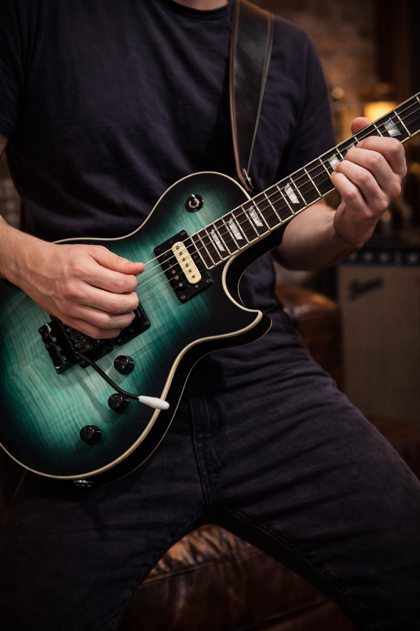 Kramer Guitars Assault Figured Caribbean Blue