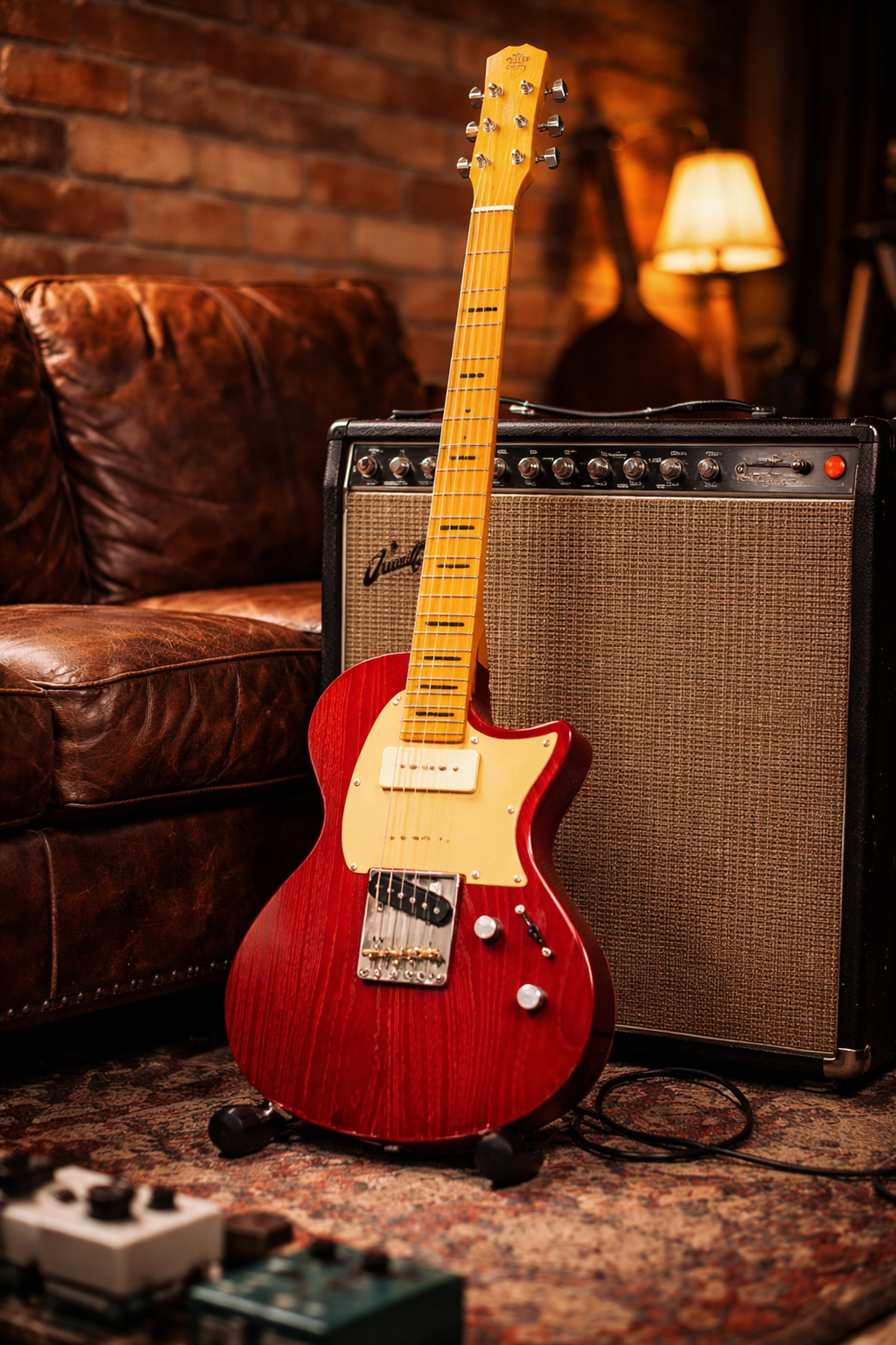 Larry Carlton I5T Candy Apple Red