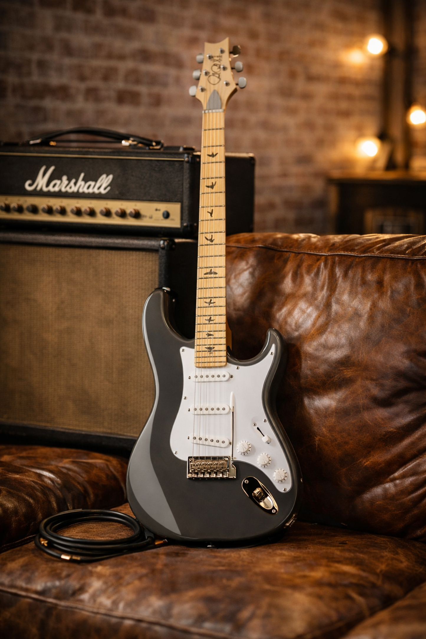 PRS SE Silver Sky Overland Gray