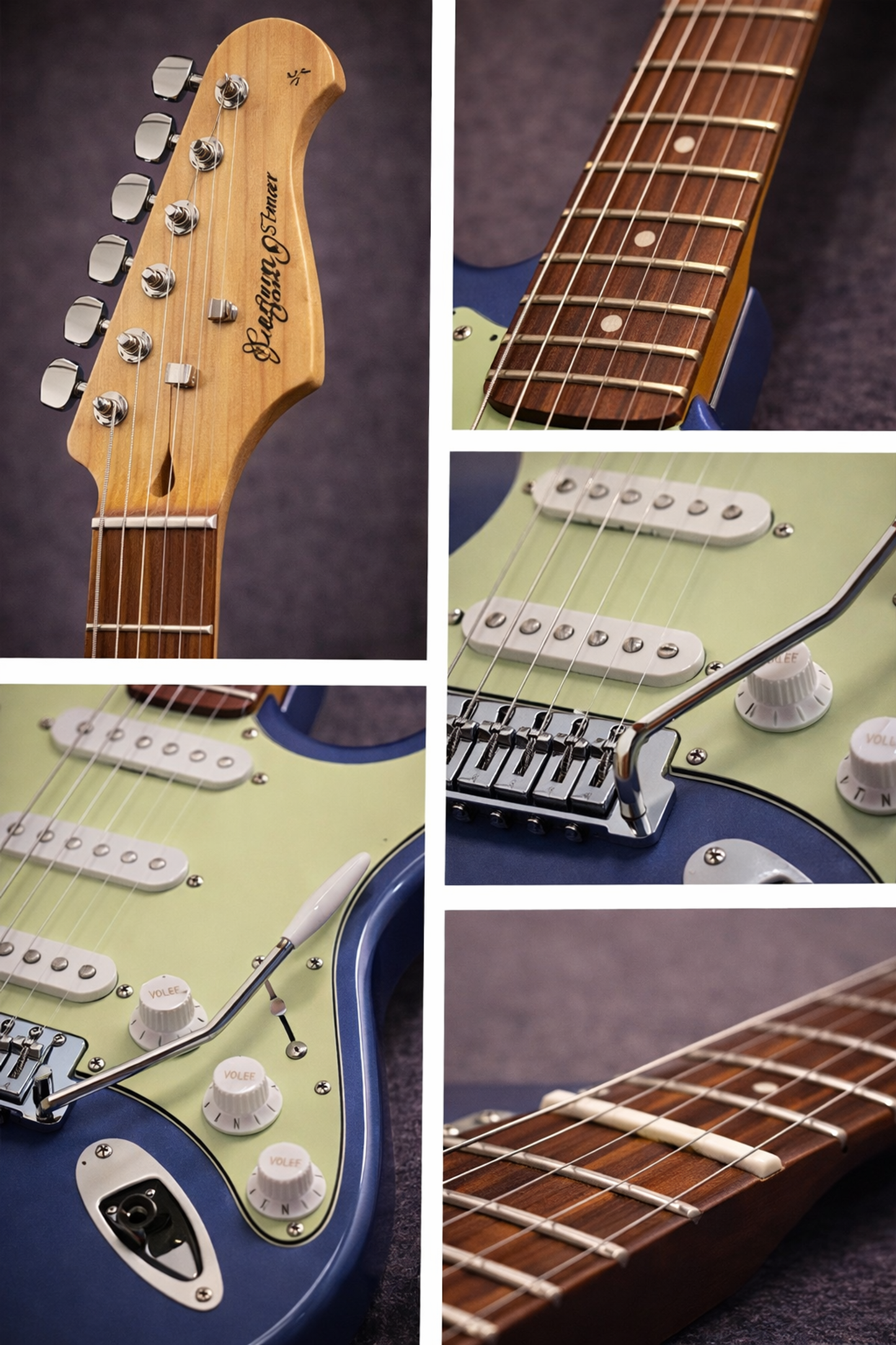 Harley Benton ST-62CC Lake Placid Blue