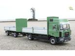 1:14 MAN F2000 2-Achs-Gliederzugmasch. mit Pritsche JXModel 