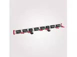 6 BRUNS Gerätehalter und 2 BRUNS Gerätehaken auf 75 cm Führungsschiene
