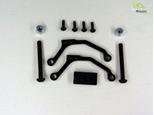 1:14 Halter Alu Pendelachse für TAMIYA-Differenziale 1Stück