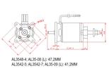 D-Power AL 3548-4 Brushless Motor 