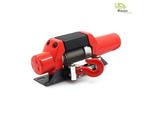 1:10/1:14 Seilwinde aus Metall rot mit Stahlseil 7,2V