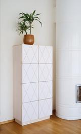 Sideboard Romb in weiß aus Holz online kaufen