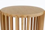 Runder Beistelltisch Holz Skandinavisches Design