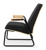 Sessel Retro Design schwarz
