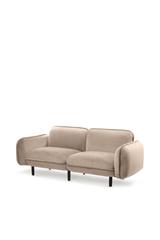 Modernes skandinavisches Designersofa BEAN in beige für 2 Personen