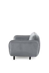 Bequemes skandinavisches 2-Sitzer Sofa BEAN mit modernem Design in grau