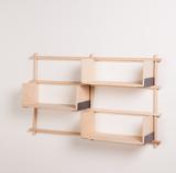 Wandregal Holz klappbar