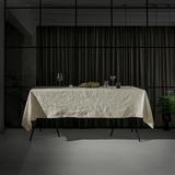 Tischdecke skandinavisches Design beige 1,5x2,5