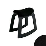 Hocker Muista ergonomisch in schwarz