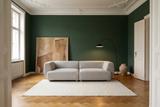 Modulares Sofa-System skandinavisches Design rund 3-Sitzer