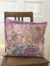 Kissen Sofa Deko Blumenmuster 50x50