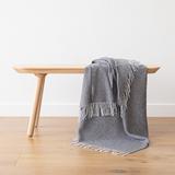 Designer Plaid Schlafzimmer grau