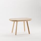 Beistelltisch oval Holz