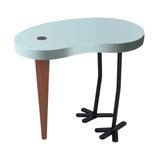 Hocker Beistelltisch skandinavisch pastellblau
