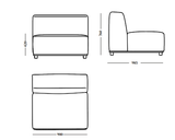 Lounge-Sessel SAILER