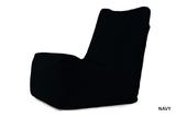 Sitzsack dunkelblau Wohnzimmer