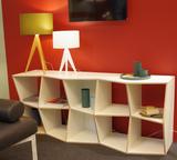 Bücherregal in weiß aus Holz kaufen
