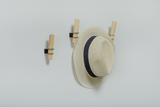 Garderobenhaken Holz & Metall nordisches Design
