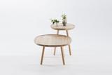 Beistelltisch oval Holz
