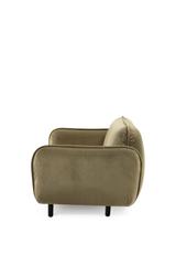 Bequemes skandinavisches 2- Sitzer Sofa BEAN mit modernem Design in grün