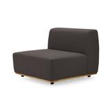 Bequemer Sessel für Wohnzimmer in grau
