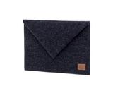 Notebooktasche 13 Zoll Filz grau minimalistisches Design