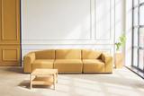 Loft-Wohnzimmer Sofa freistehend