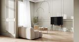 TV-Ständer JALG Holz schwarz modernes Design 55-75 Zoll kaufen