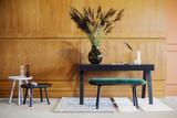 Beistelltisch Set rund & oval aus Holz