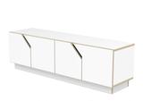 TV-Schrank nordisches Design Holz weiß