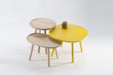 Beistelltisch oval Holz