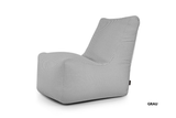 Sitzsack Seat Capri grau Pusku-Pusku