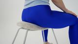 Designhocker für Büro mit Schaukelfunktion