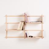 Wandregal schmal Holz Flur