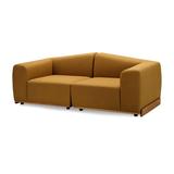 Bequemes 2er-Sofa für skandinavische Einrichtung