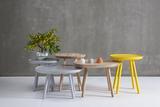 Beistelltisch oval Holz