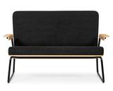 Sofa 2-Sitzer Retro-Design kaufen
