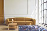 Großes Sofa 3-Sitzer freistehend Wohnzimmer