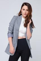 Blazer mit Karomuster