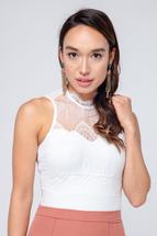 Bodysuit mit eleganter Spitze